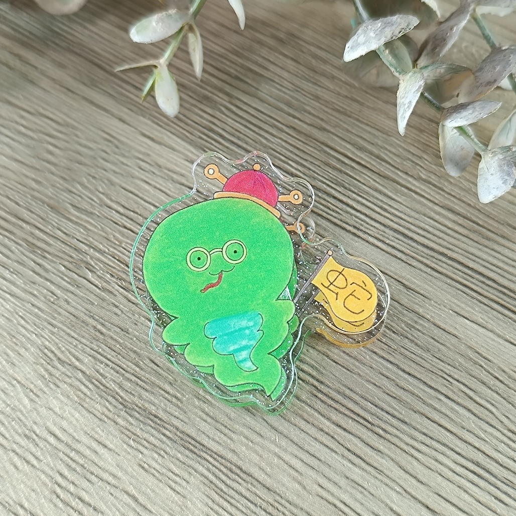 盛盛工作室．貓蛇大戰 壓克力手帳夾 貓/蛇