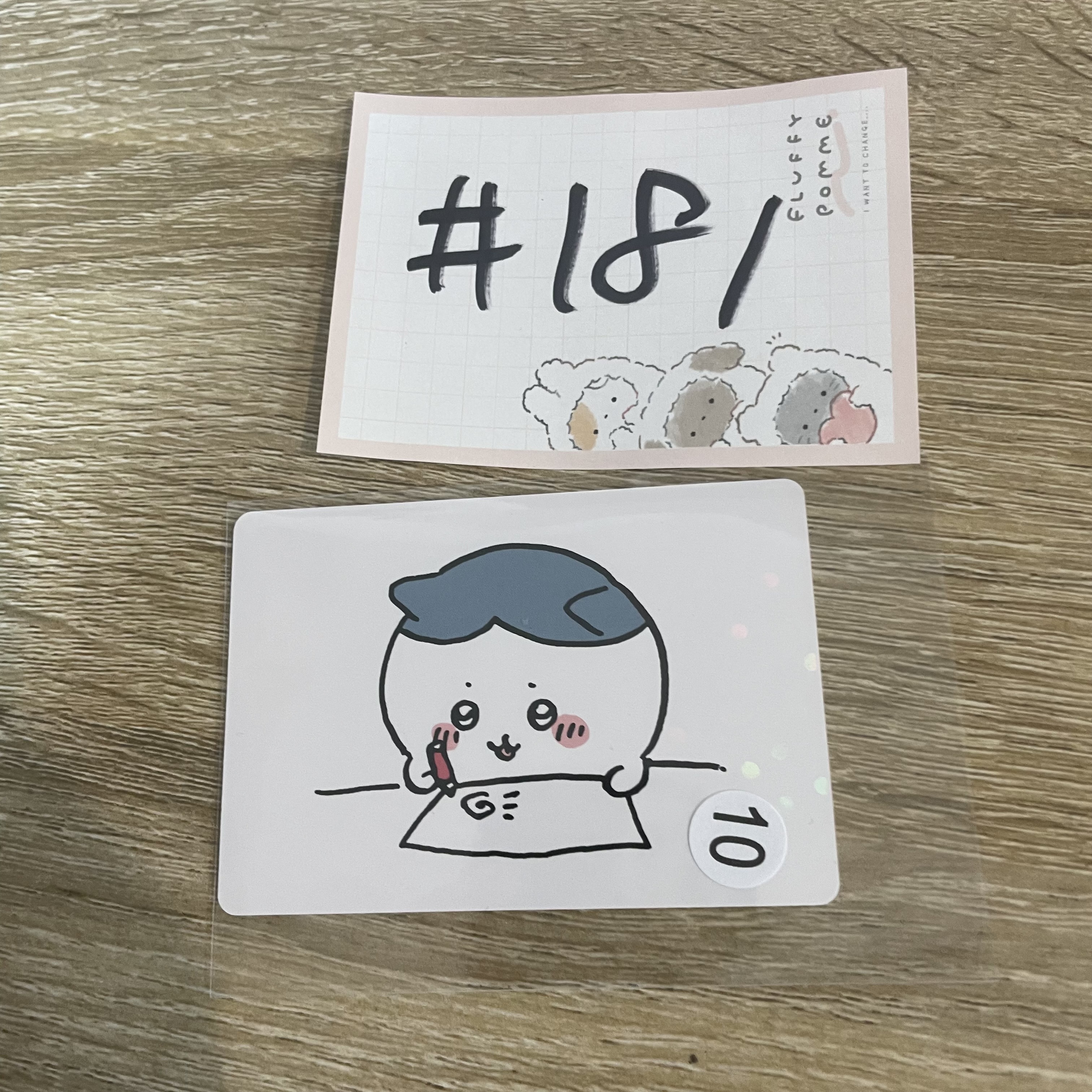 CHIIKAWA 八字貓  小卡 #181