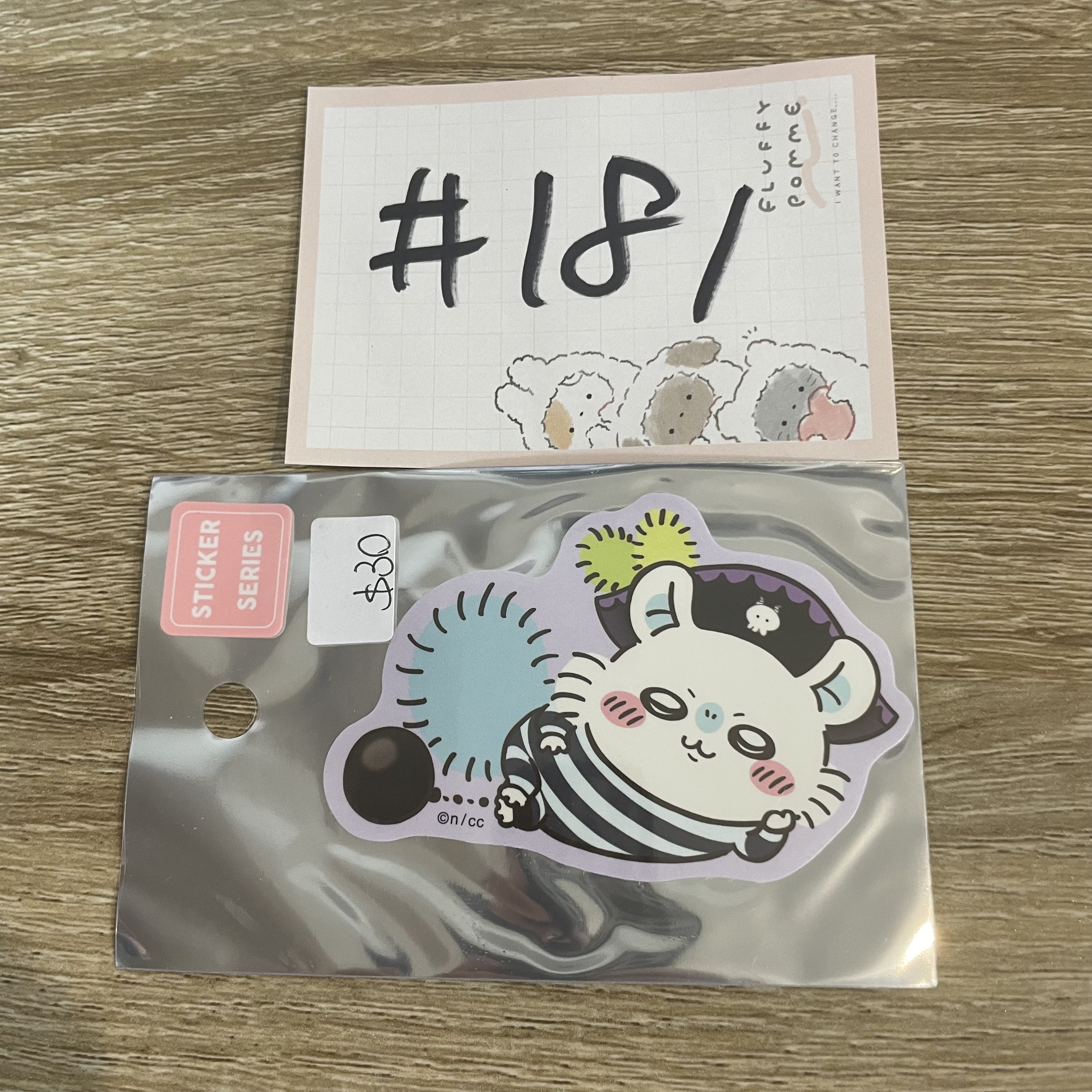 CHIIKAWA   飛鼠 貼紙#181