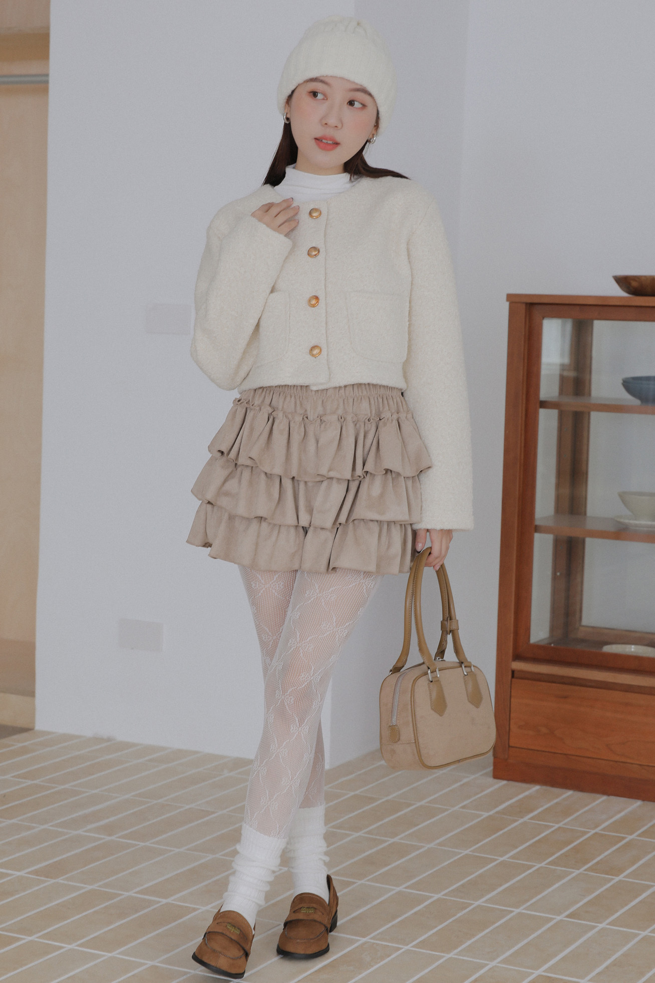 Suede Culottes #褲裙