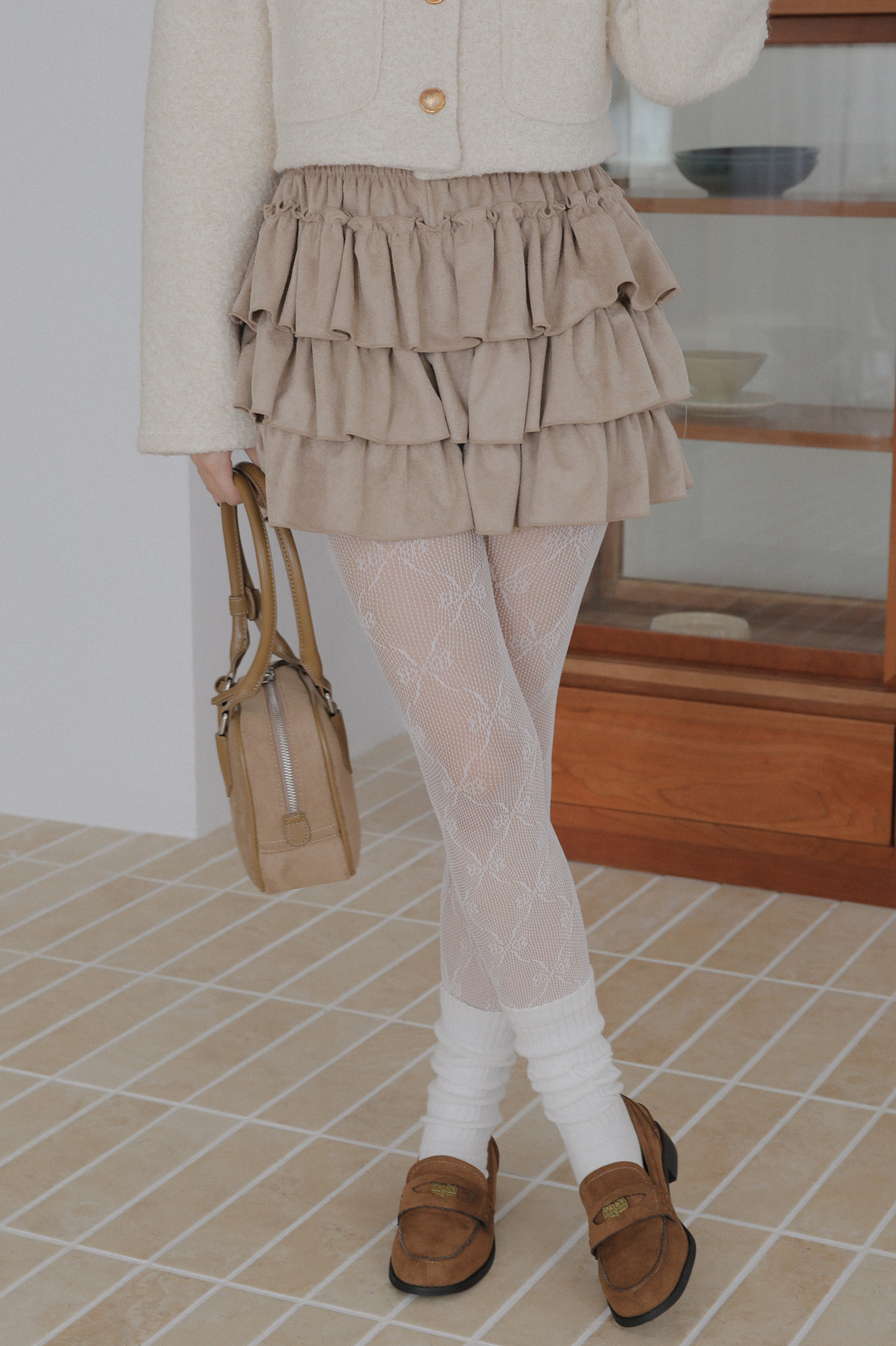 Suede Culottes #褲裙