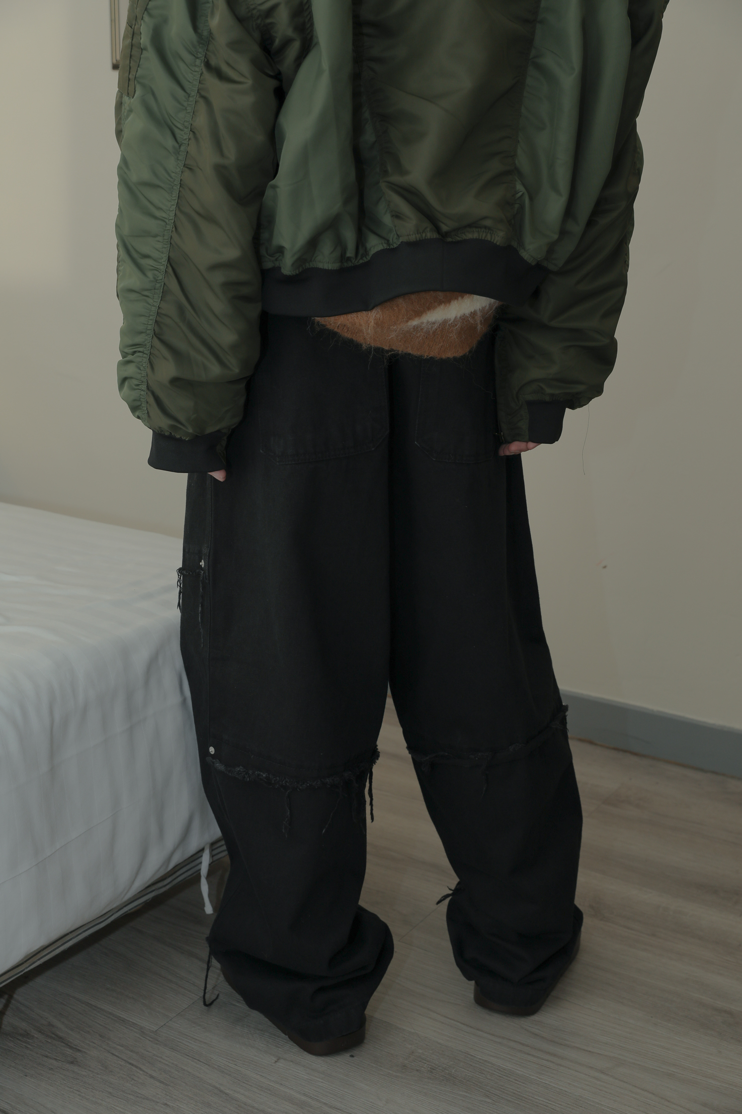 Nonce wide Denim #牛仔褲