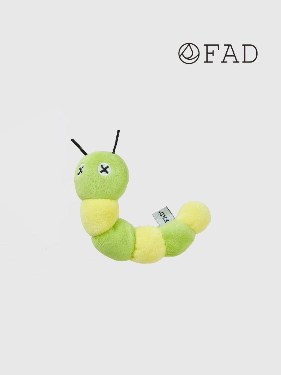 【日本FAD】FAD+ 喵喵小毛蟲 貓薄荷玩具