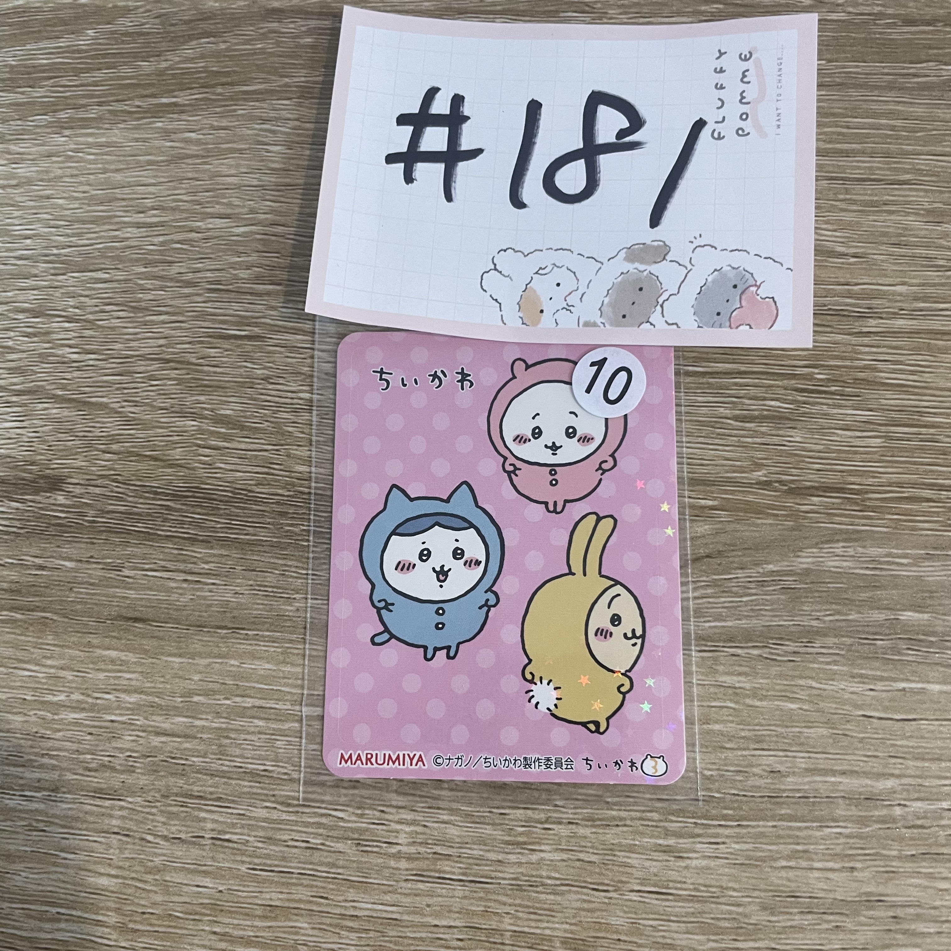 CHIIKAWA    貼紙#181