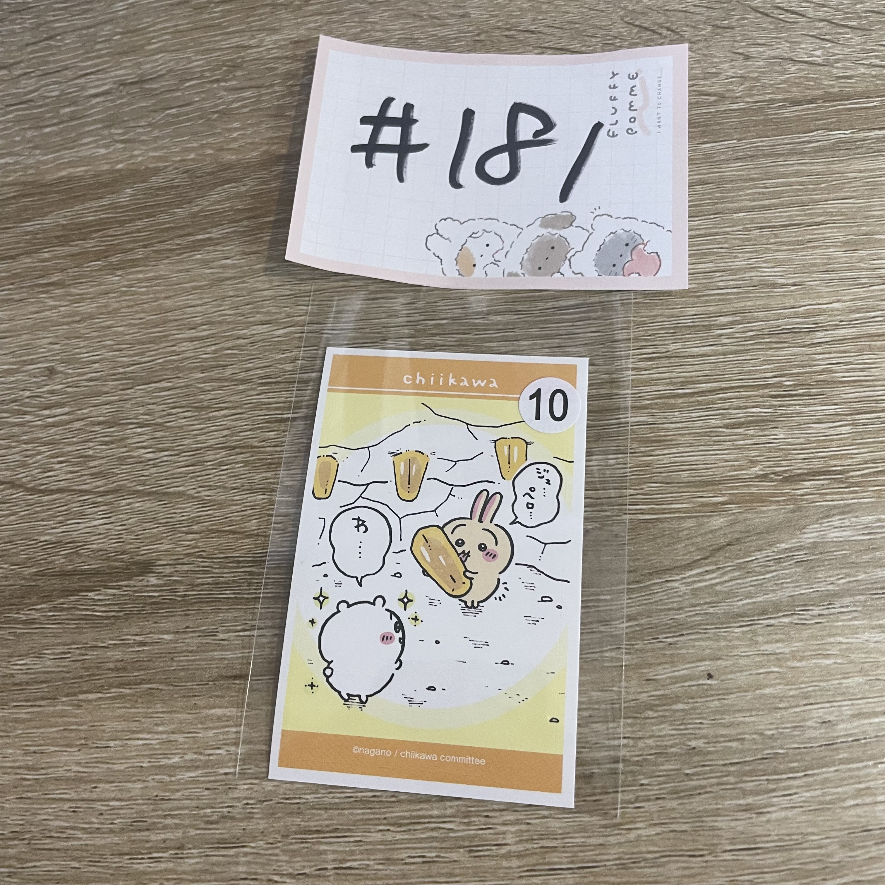 CHIIKAWA    貼紙#181