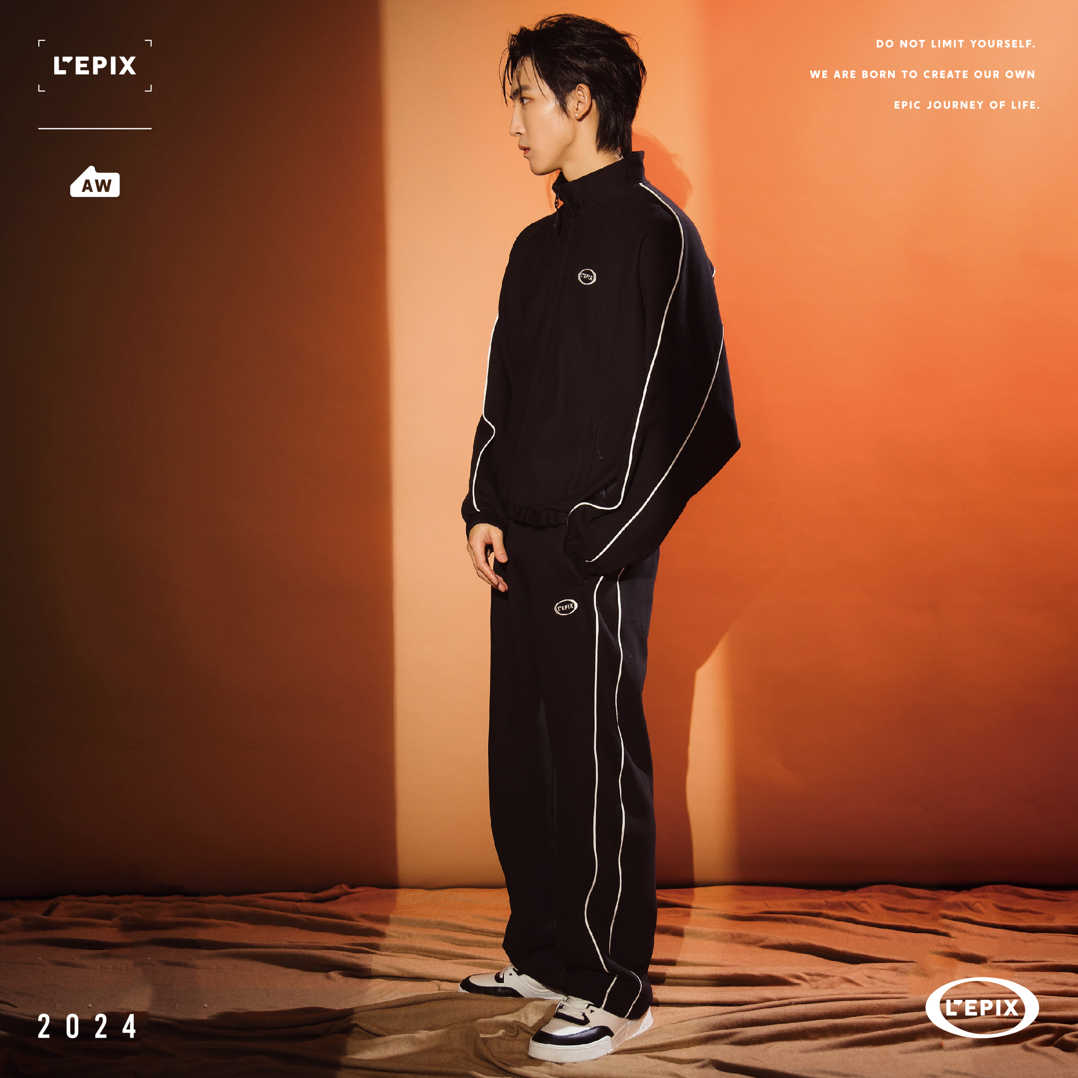 L'EPIX logo Track Pants 24 A/W 經典運動長褲