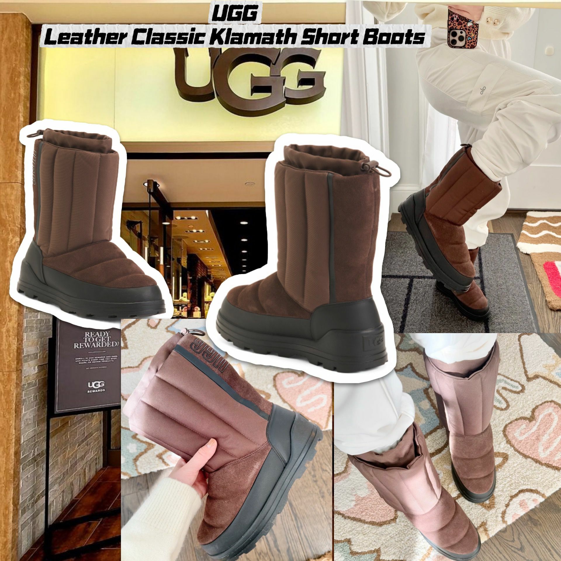 【預購】UGG Leather G010919 女裝雪地靴