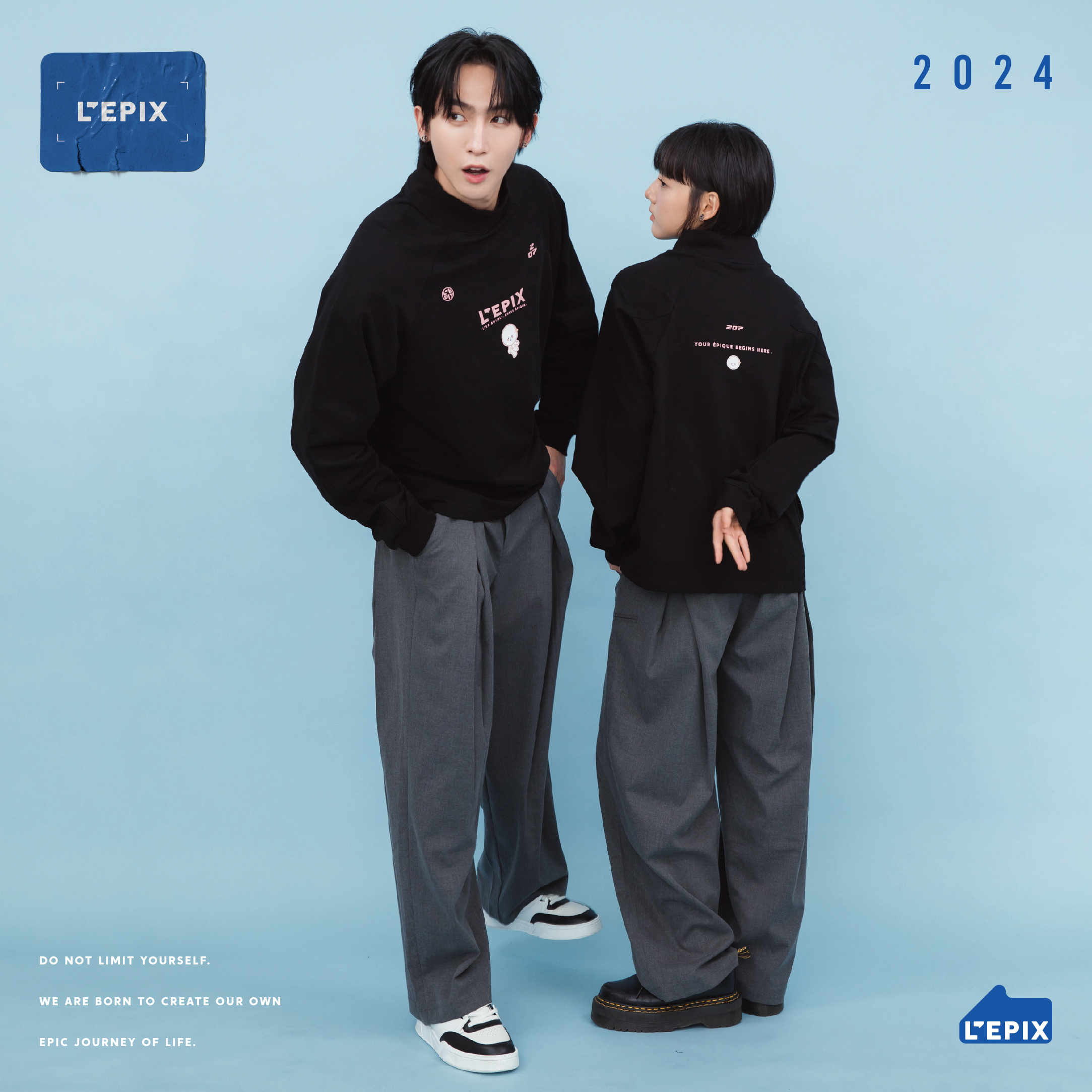 L’EPIX Preppy Pants打摺 西裝褲