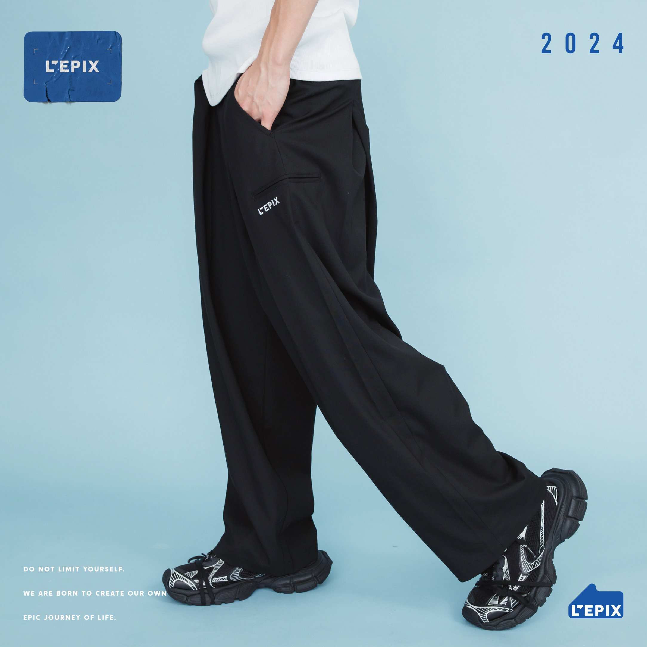 L’EPIX Preppy Pants打摺 西裝褲