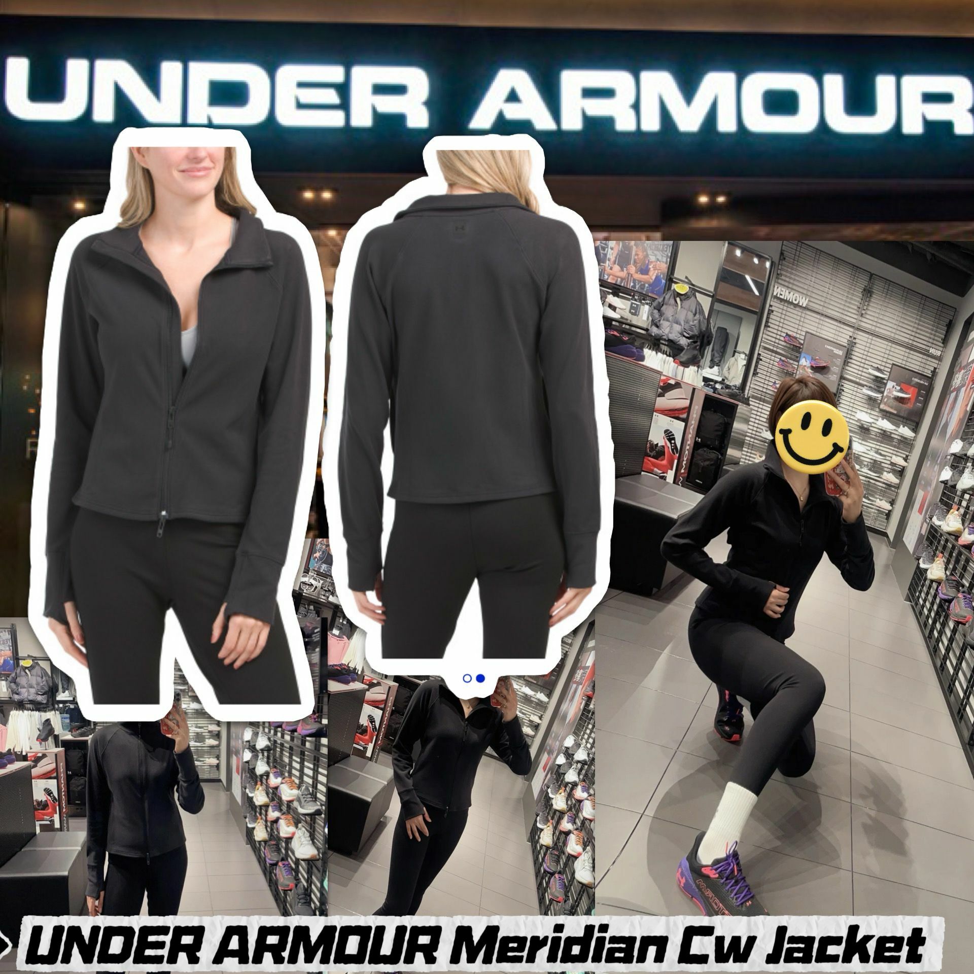 【預購】UNDER ARMOUR Meridian G010925 女裝拉鏈外套