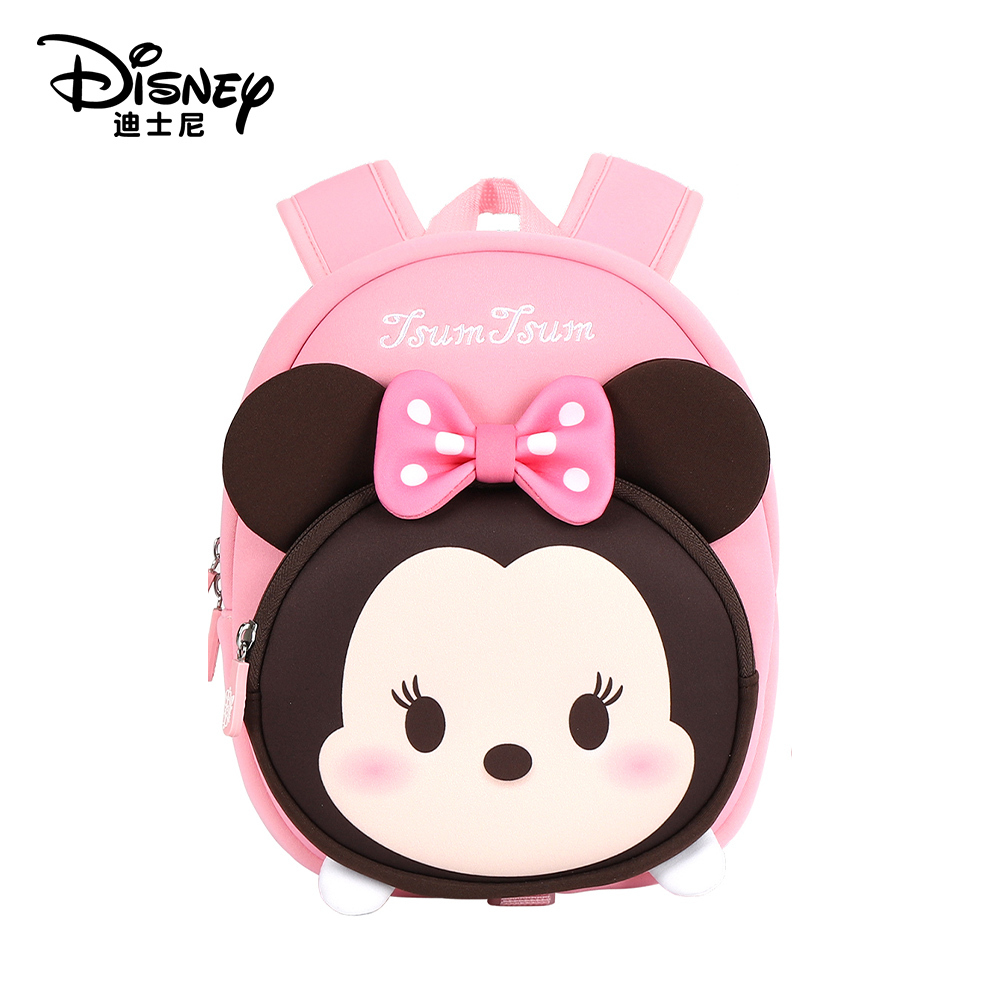 【虎兒寶】迪士尼可愛寶貝輕量防走失幼童背包 – 粉米妮 ( 獨家贈送 POLI 蠟筆)