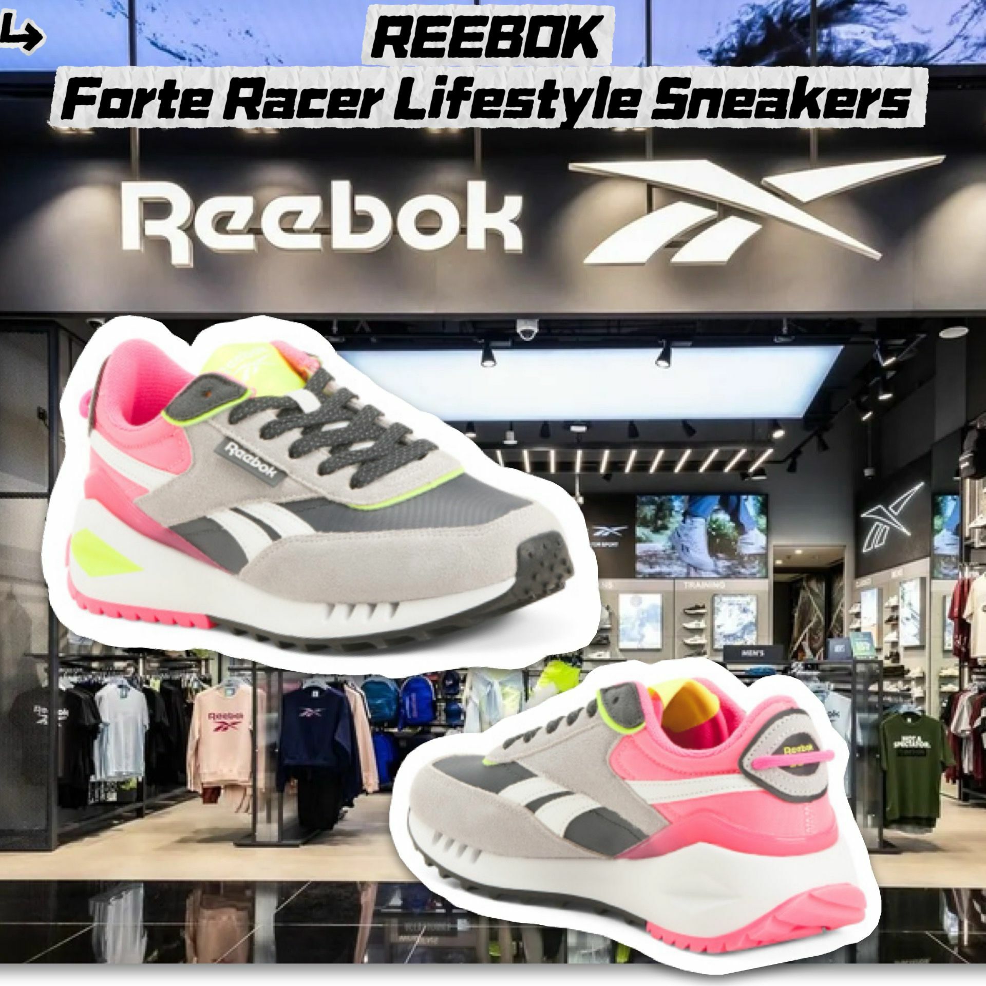 【預購】REEBOK Forte G010930 女裝運動鞋