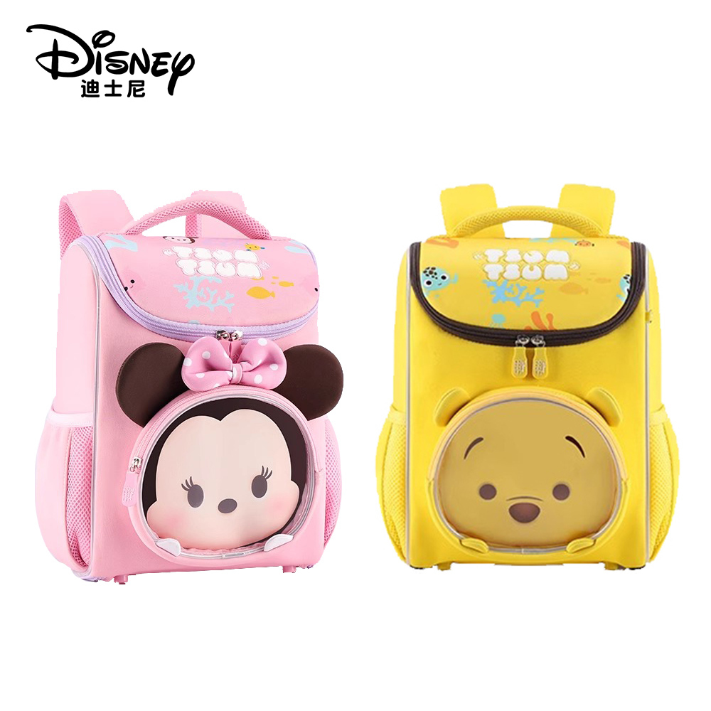 【虎兒寶】迪士尼造型多功能兒童書包 - 維尼 ( 獨家贈送 POLI 蠟筆)