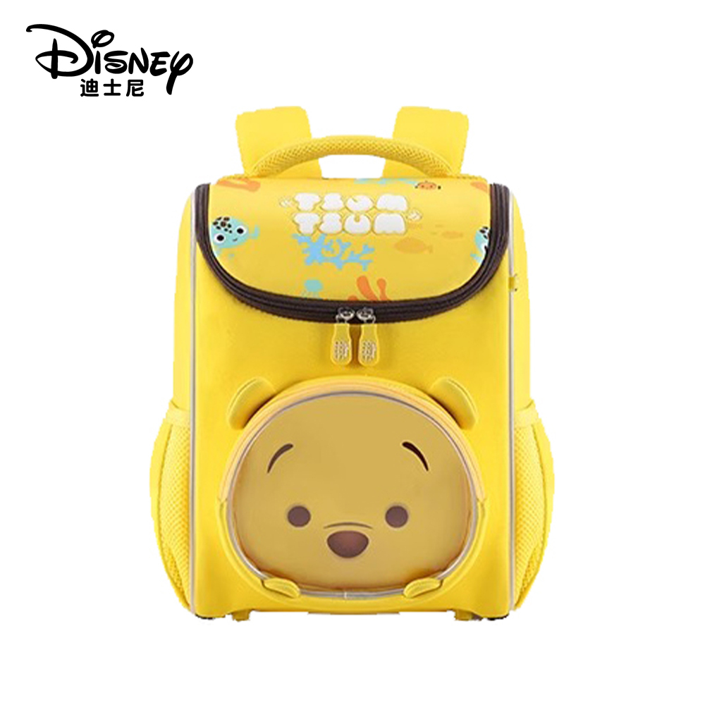 【虎兒寶】迪士尼造型多功能兒童書包 - 維尼 ( 獨家贈送 POLI 蠟筆)
