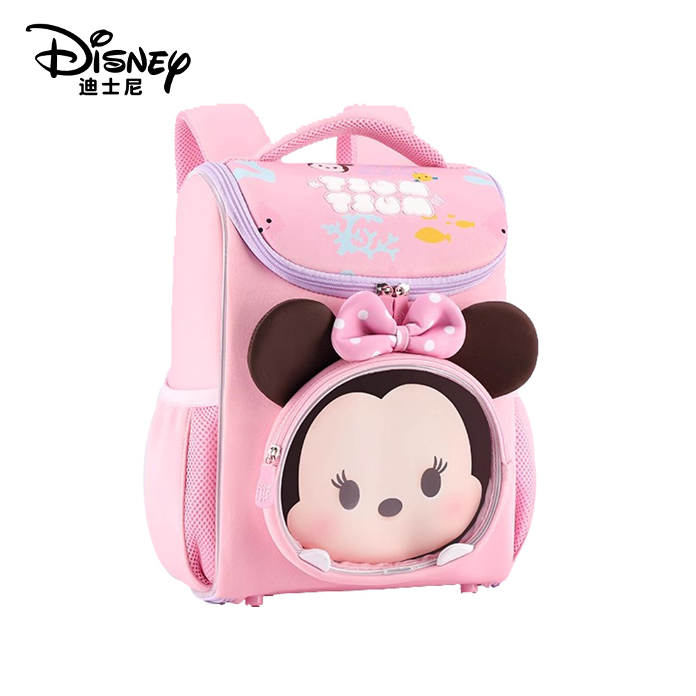 【虎兒寶】迪士尼造型多功能兒童書包 - 米妮 ( 獨家贈送 POLI 蠟筆)