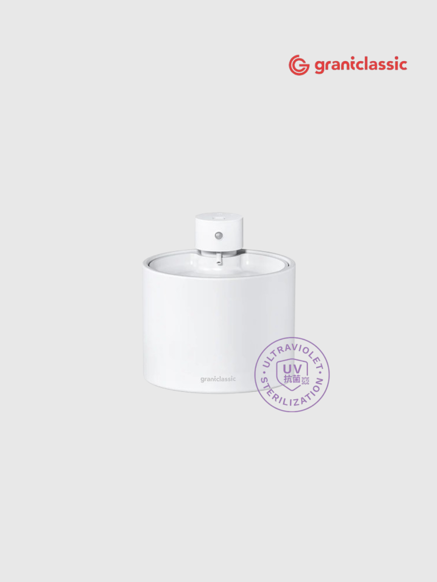 【grantclassic】喝不停 AquaLux 寵物智能陶瓷飲水機｜UV版