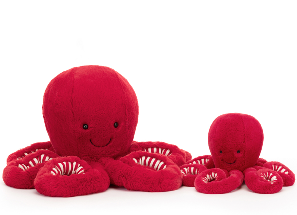Jellycat Cranberry Octopus 蔓越莓章魚(47cm)