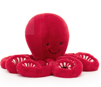 Jellycat Cranberry Octopus 蔓越莓章魚(47cm)