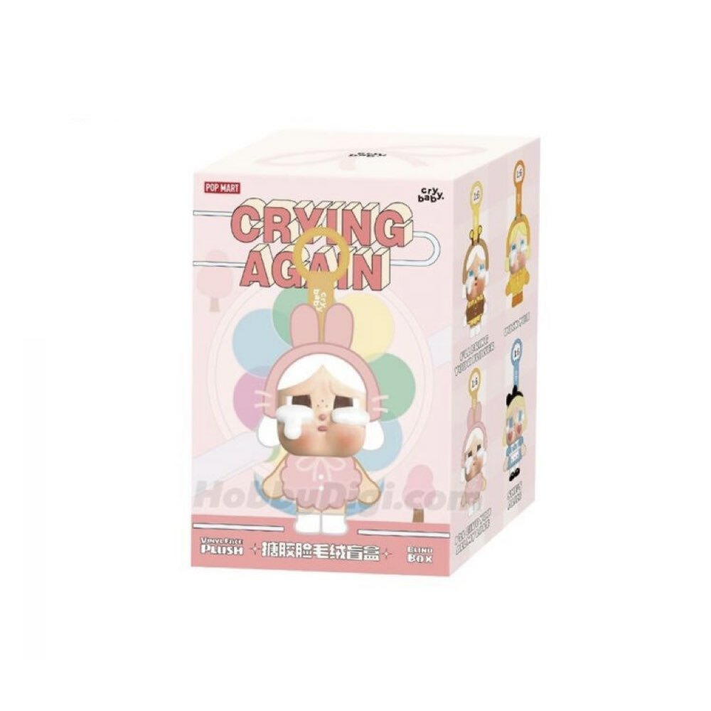Pop Mart Cry Baby 泡泡瑪特 眼淚工廠系列 毛絨吊飾 盲盒 單盒 公仔
