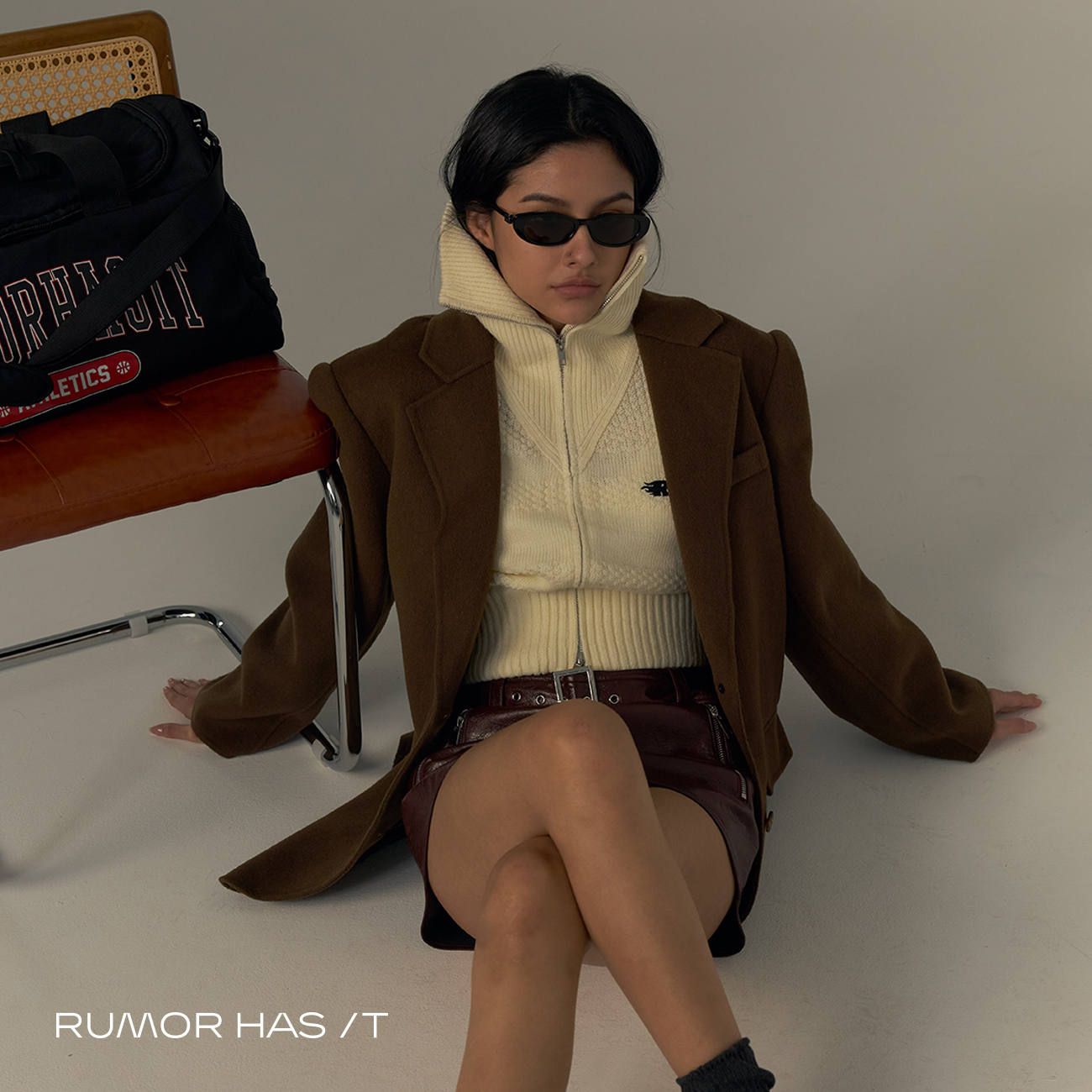 Cropped Knitted Jacket