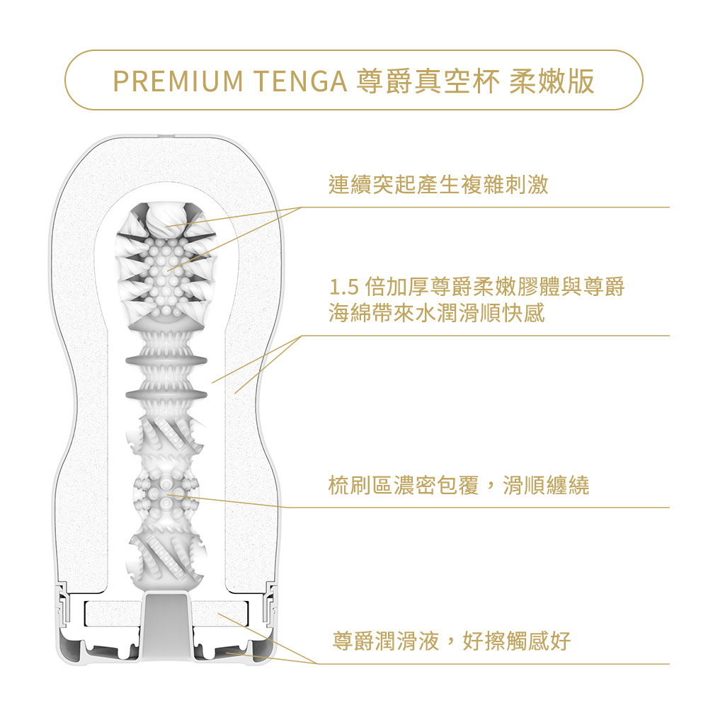 PREMIUM TENGA 尊爵真空杯 [柔嫩版]