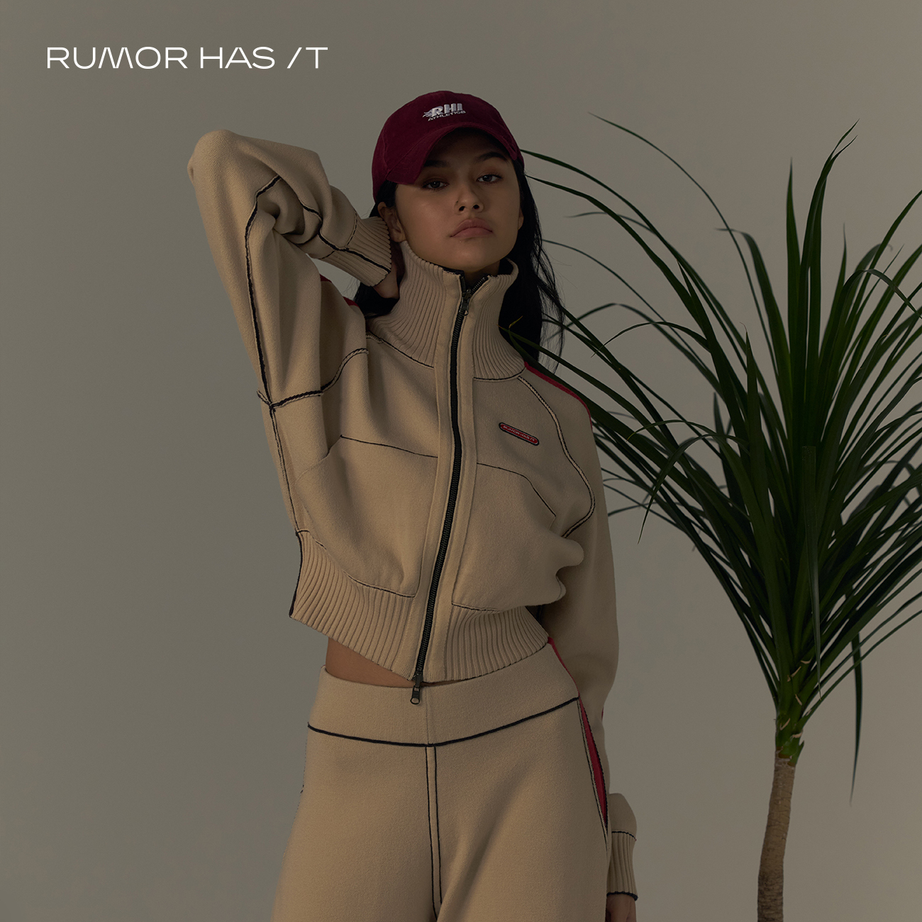 Two Way Knitting Track Jacket