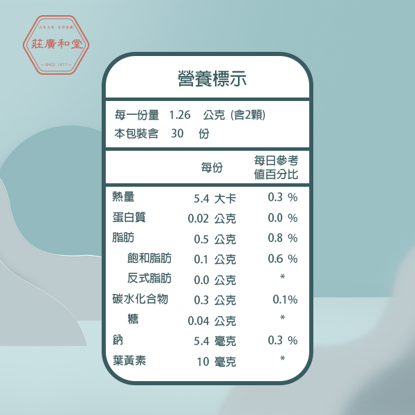 莊廣和堂 - 轉晶明葉黃素