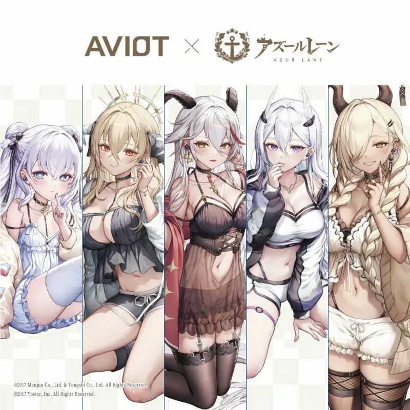 AVIOT TE-V1R-AZL "碧藍航線"系列 真無線耳機