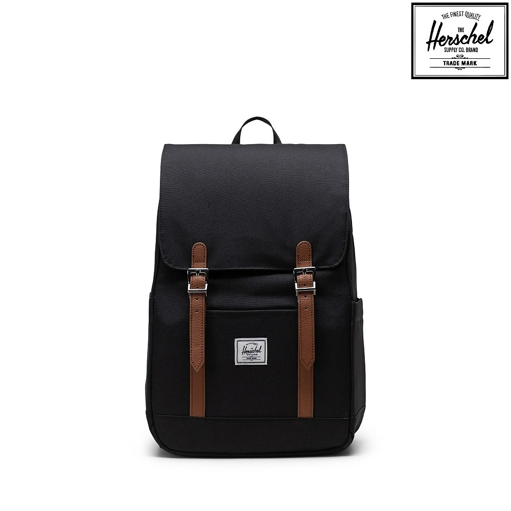 【Herschel】Retreat Small 雙肩包-黑