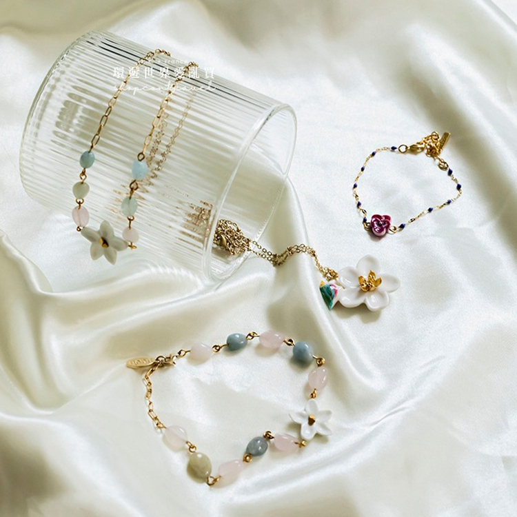 法國 Nach Bijoux 高端陶瓷手工珠寶設計師＊鳥語花香飾品系列