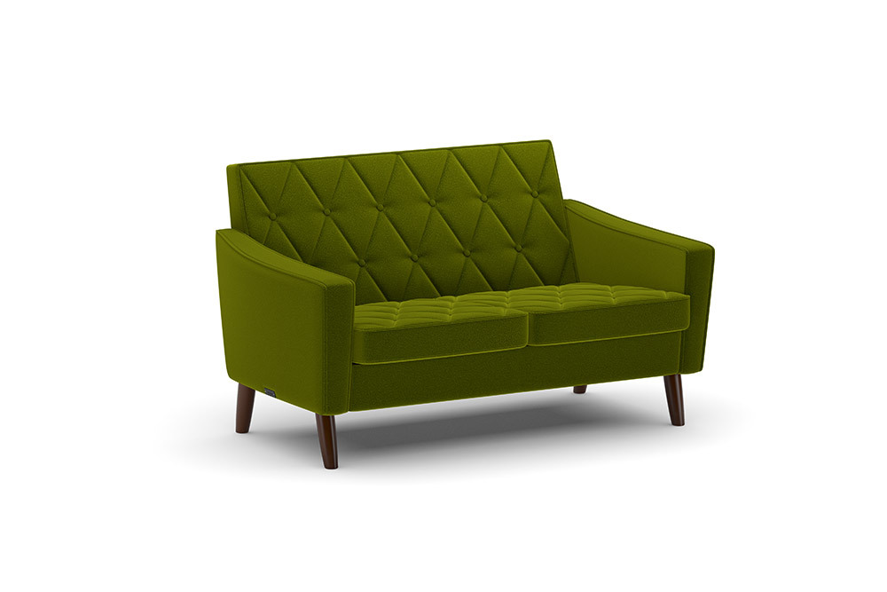 Lobby Chair 雙人沙發 / 綠絨布