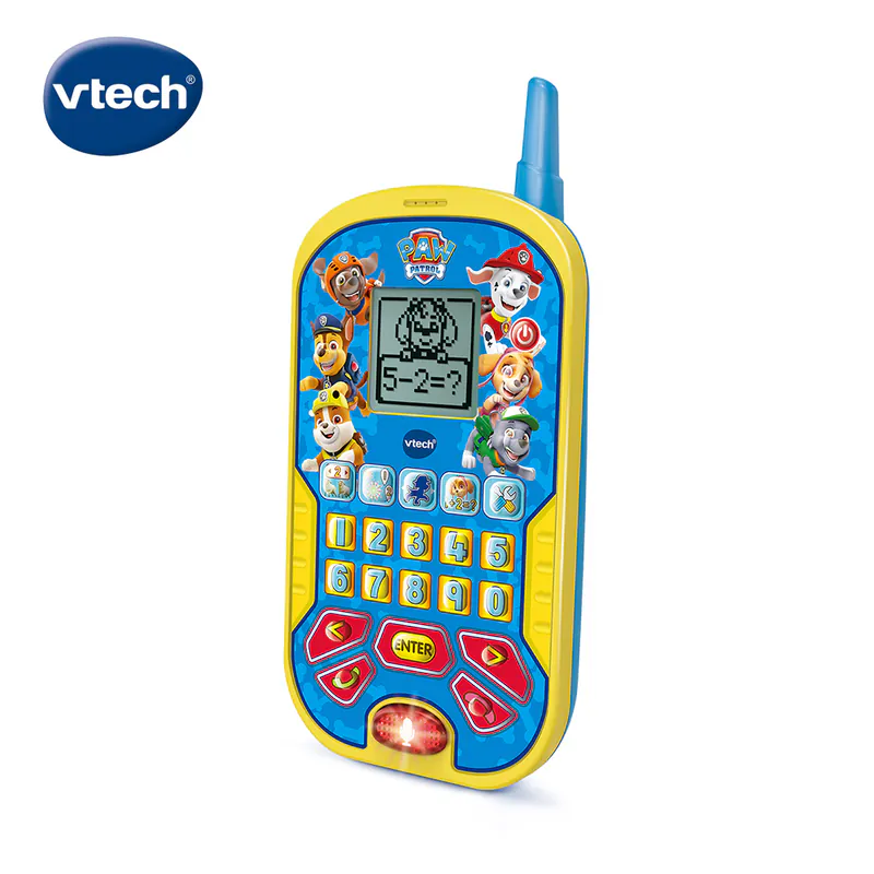 《 英國 Vtech 》 汪汪隊立大功-多功能學習手機-新版