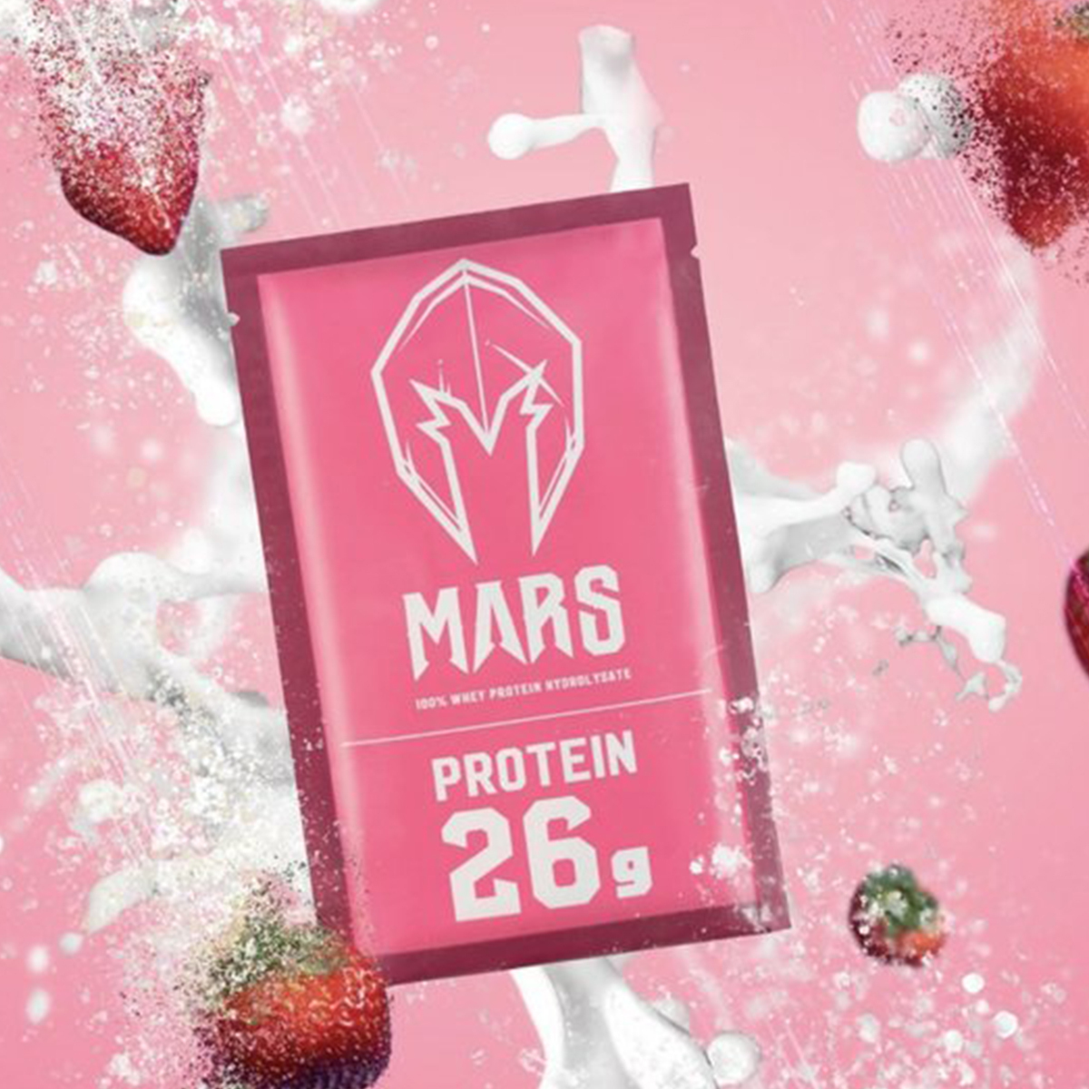 戰神MARS 水解乳清蛋白-草莓牛奶風味