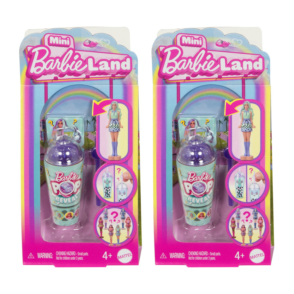 迷你芭比樂園- 驚喜珍珠奶茶系列 一組兩入 隨機出貨