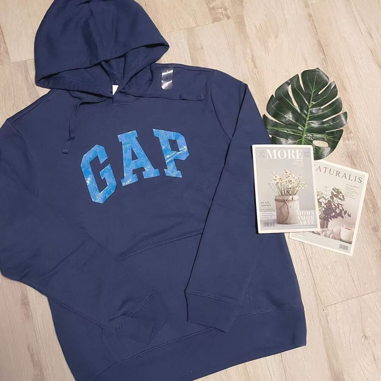 GAP FLORAL PRINT LOGO HOODIES