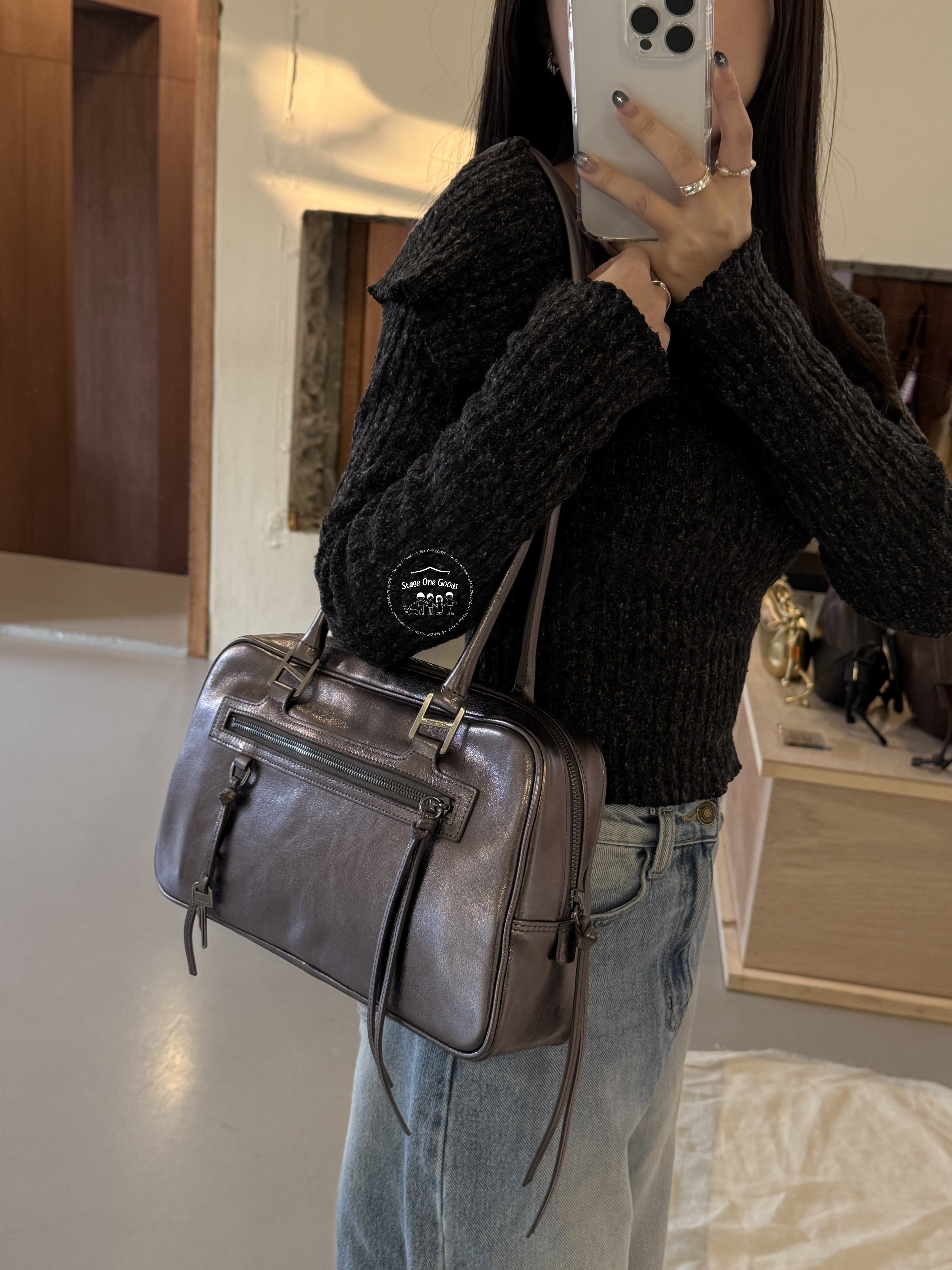 Archivepke Luv Lock Boston Bag