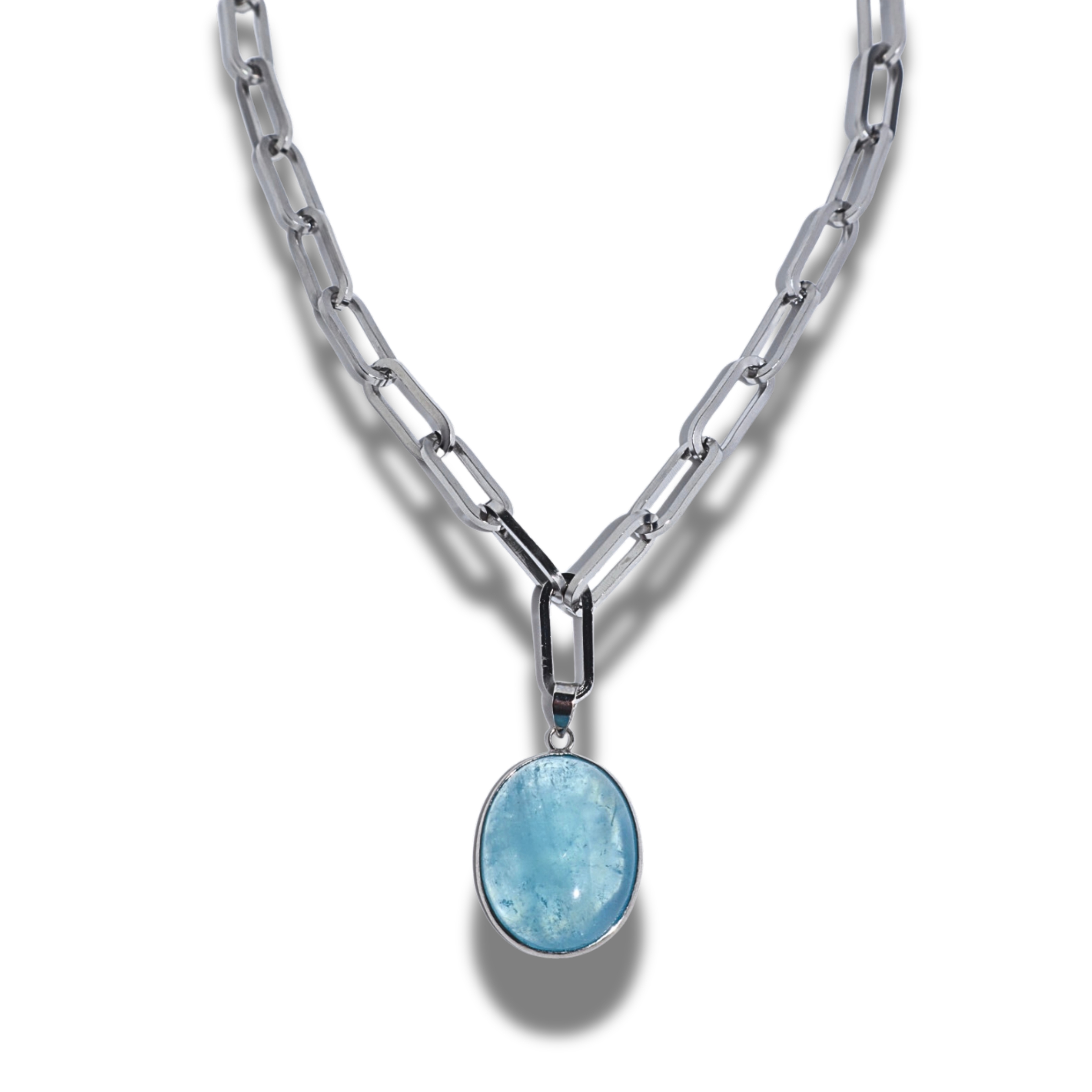 Aquamarine Pendant & Necklace