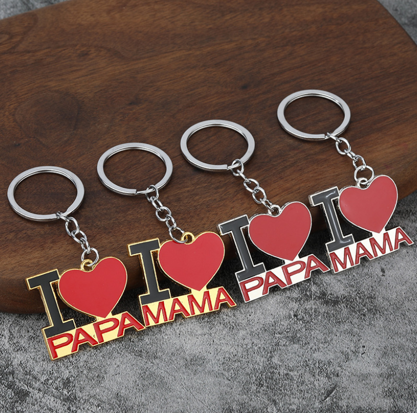 家庭鑰匙圈DAD MOM MAMA PAPA 系列 MD3654