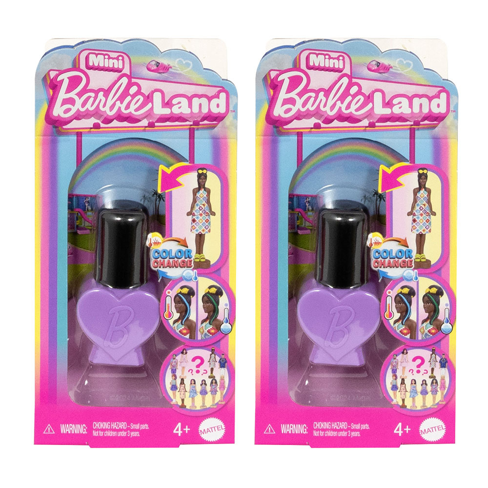 迷你芭比樂園- 驚喜時尚造型系列 一組兩入 隨機出貨