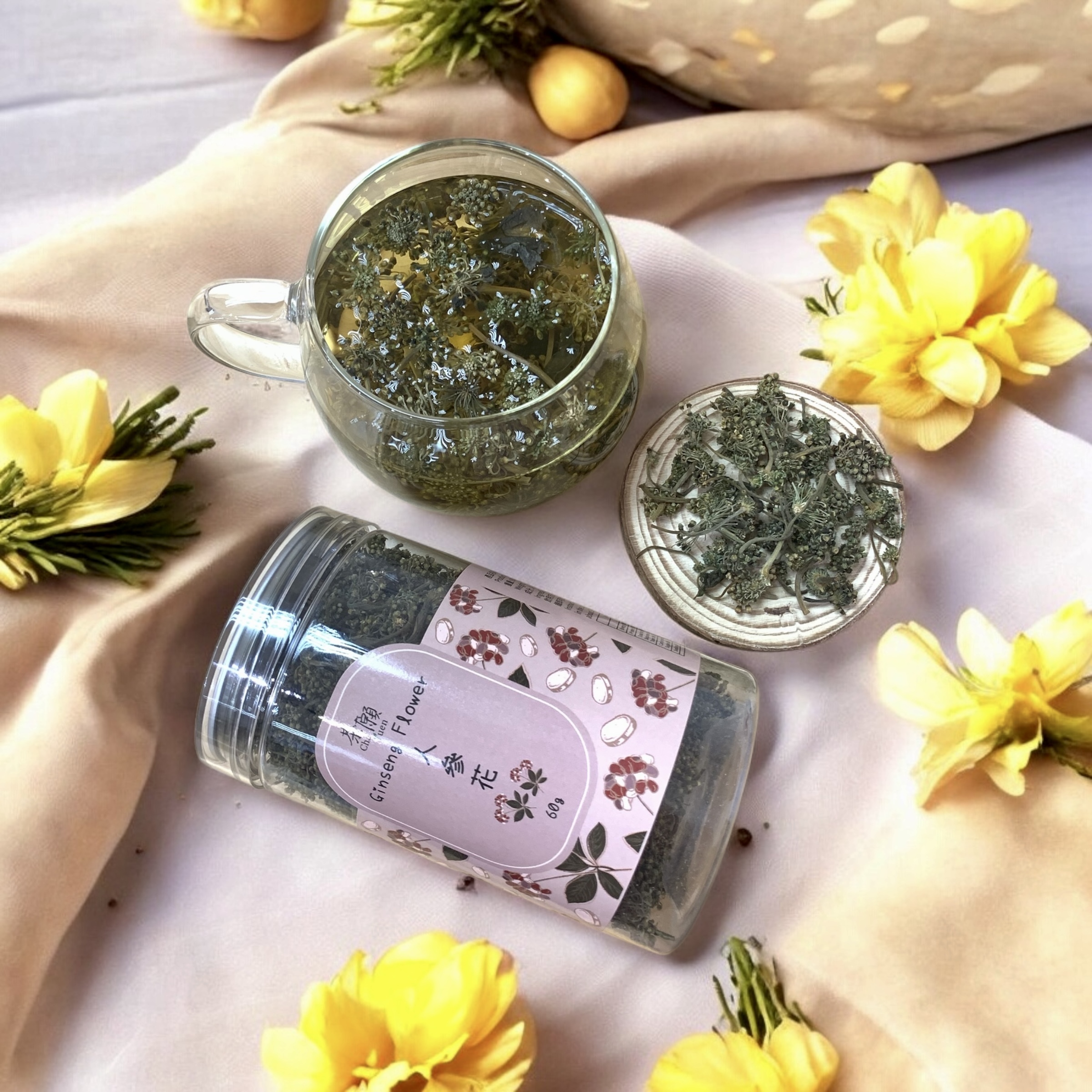 Cha Yuen - Ginseng Flower 60g