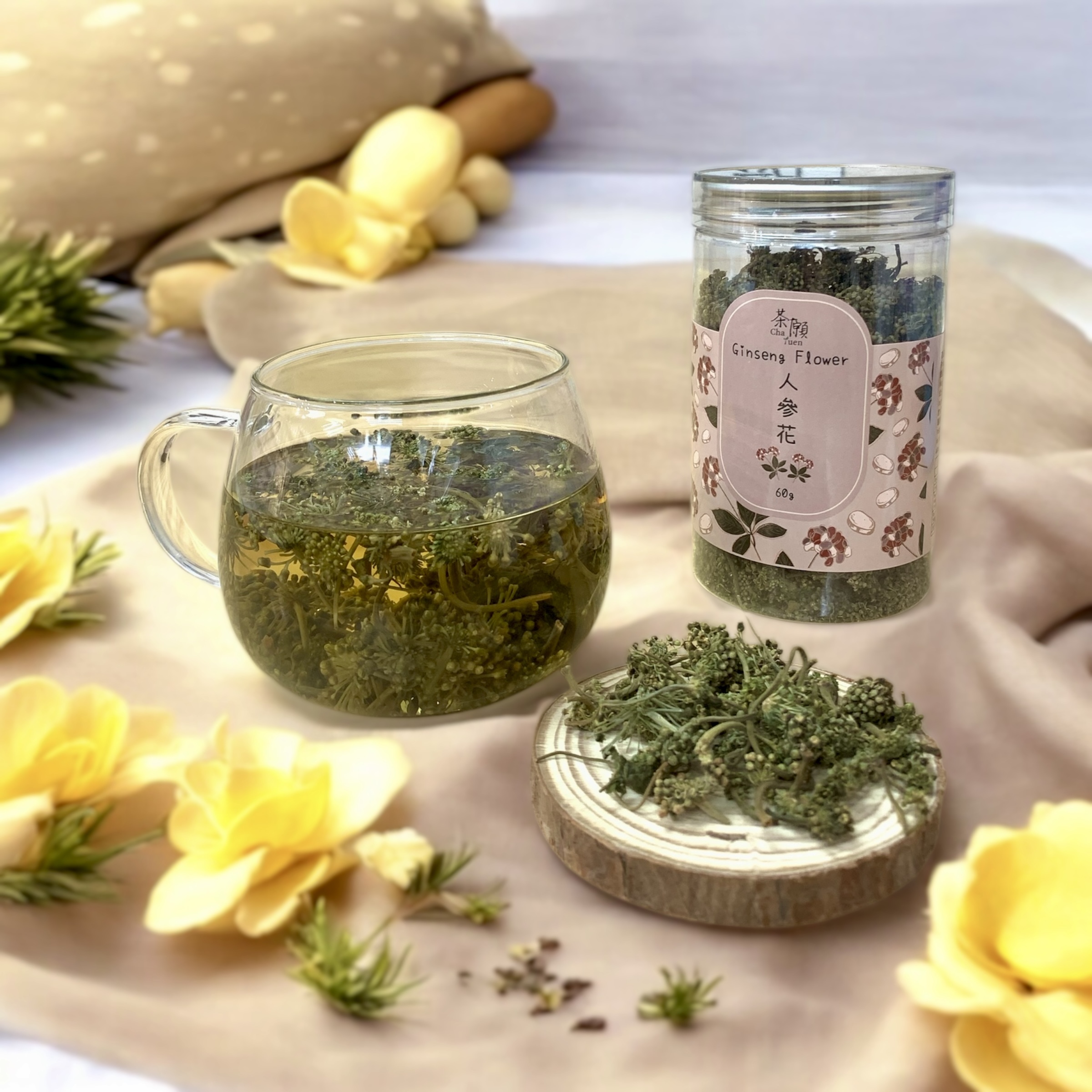 Cha Yuen - Ginseng Flower 60g