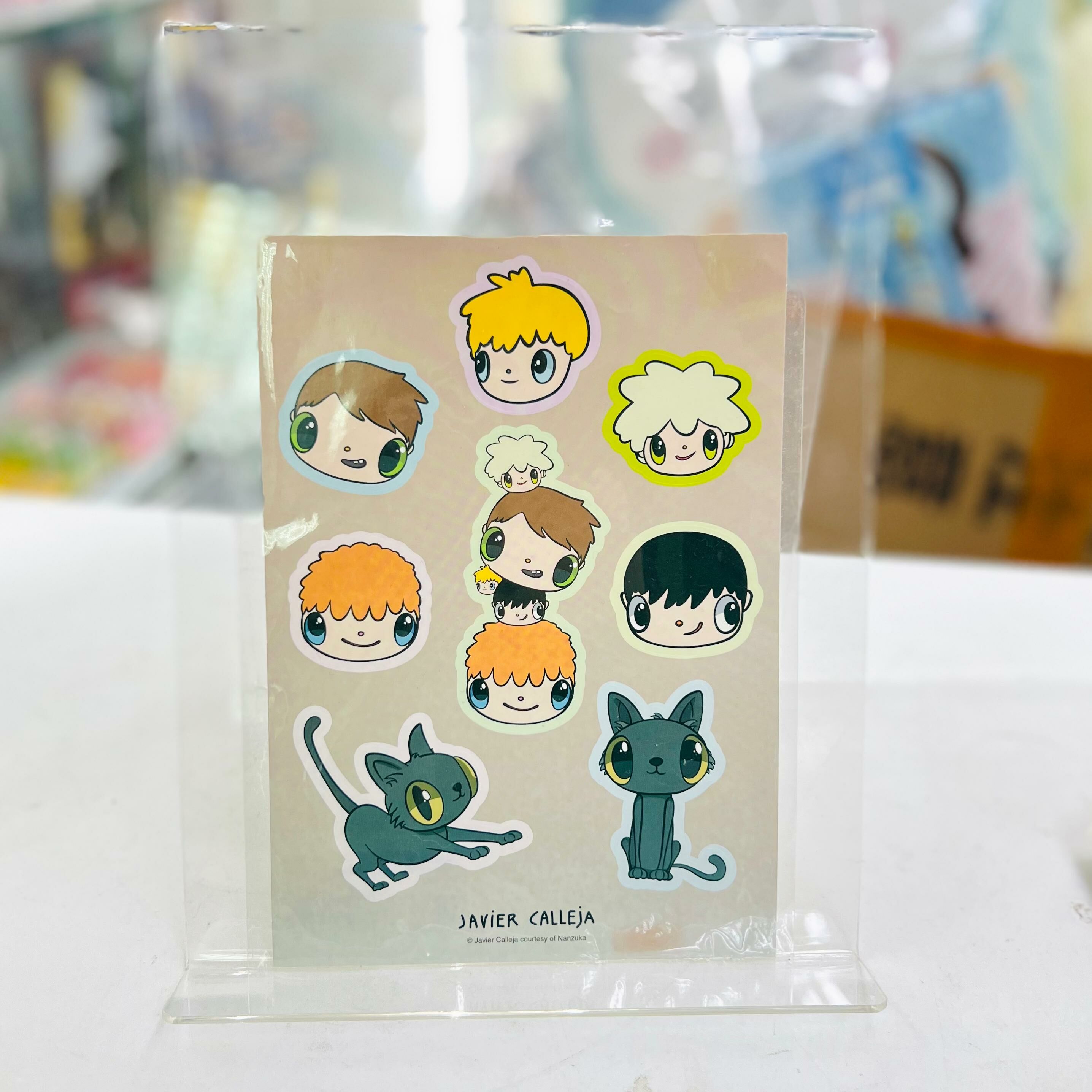 (Discoloration as shown) Javier Calleja Sticker [MR.GÜNTER THE CAT SHOW]