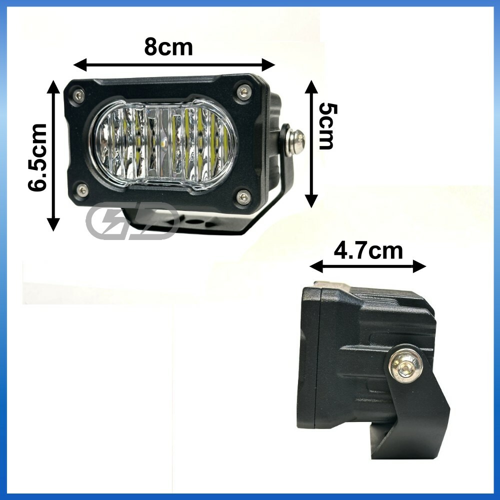 (3045) LED 20W汽車聚光霧燈套裝組 晶典光電