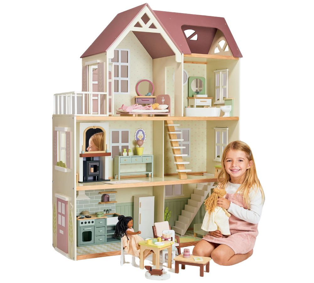 Tender Leaf,木製玩具,家家酒,角色扮演,娃娃屋,美感,空間感,兒童玩具,玩具,教具,伴手禮,玩具伴手禮