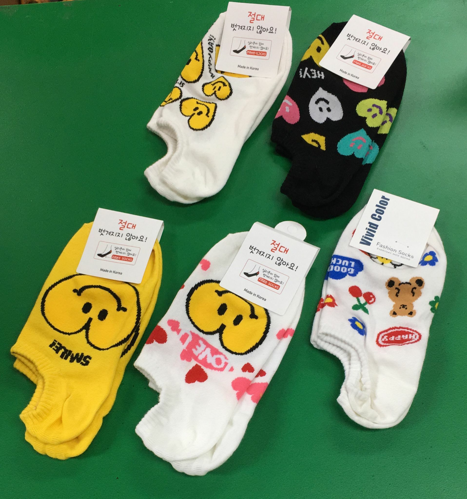 現貨 韓國哈哈笑船襪 (K9 S514)