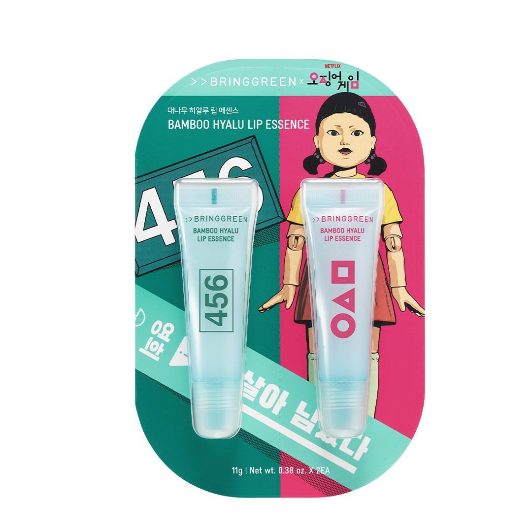 【BRINGGREEN】[魷魚遊戲聯名]松竹玻尿酸保濕護唇精華