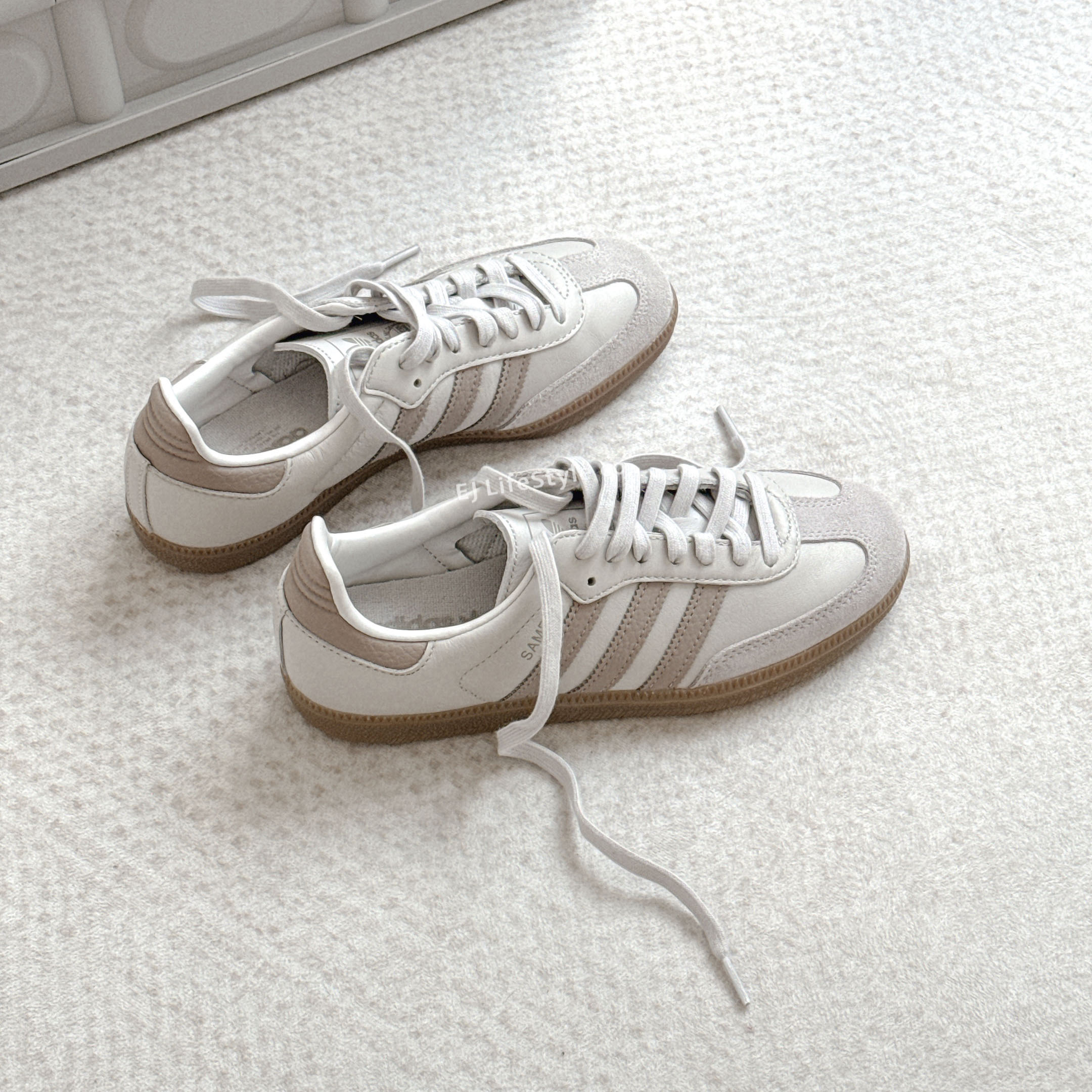 ADIDAS SAMBA OG 灰奶茶 低飽和 米灰 牛奶糖底 男女鞋 JH5792 / 現貨