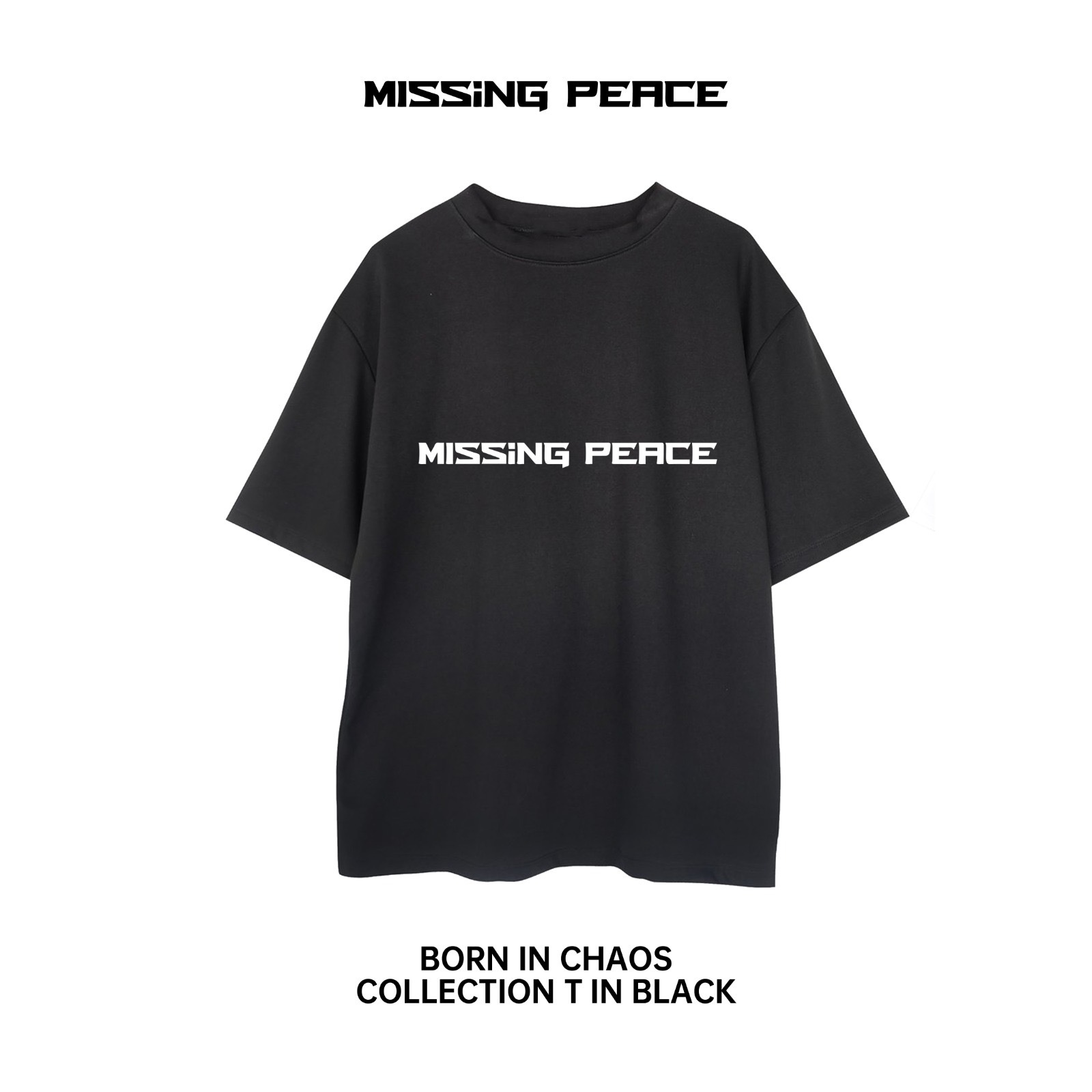 MP1 - MISSiNG PEACE - THE 1st LOGO Tee Black