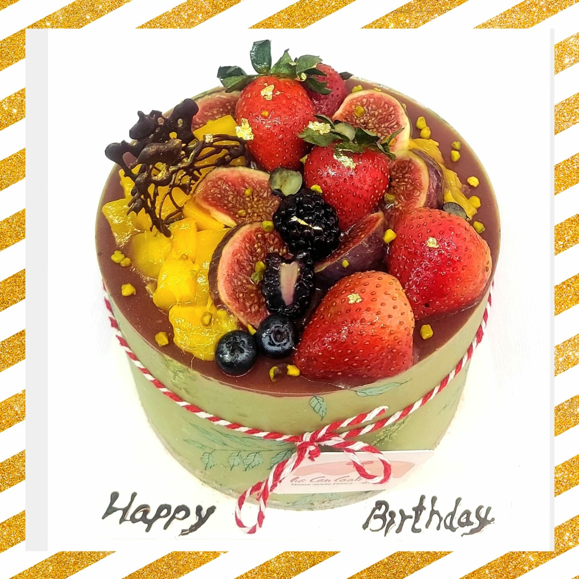 [KaCanCook]  原個鮮果慕絲蛋糕