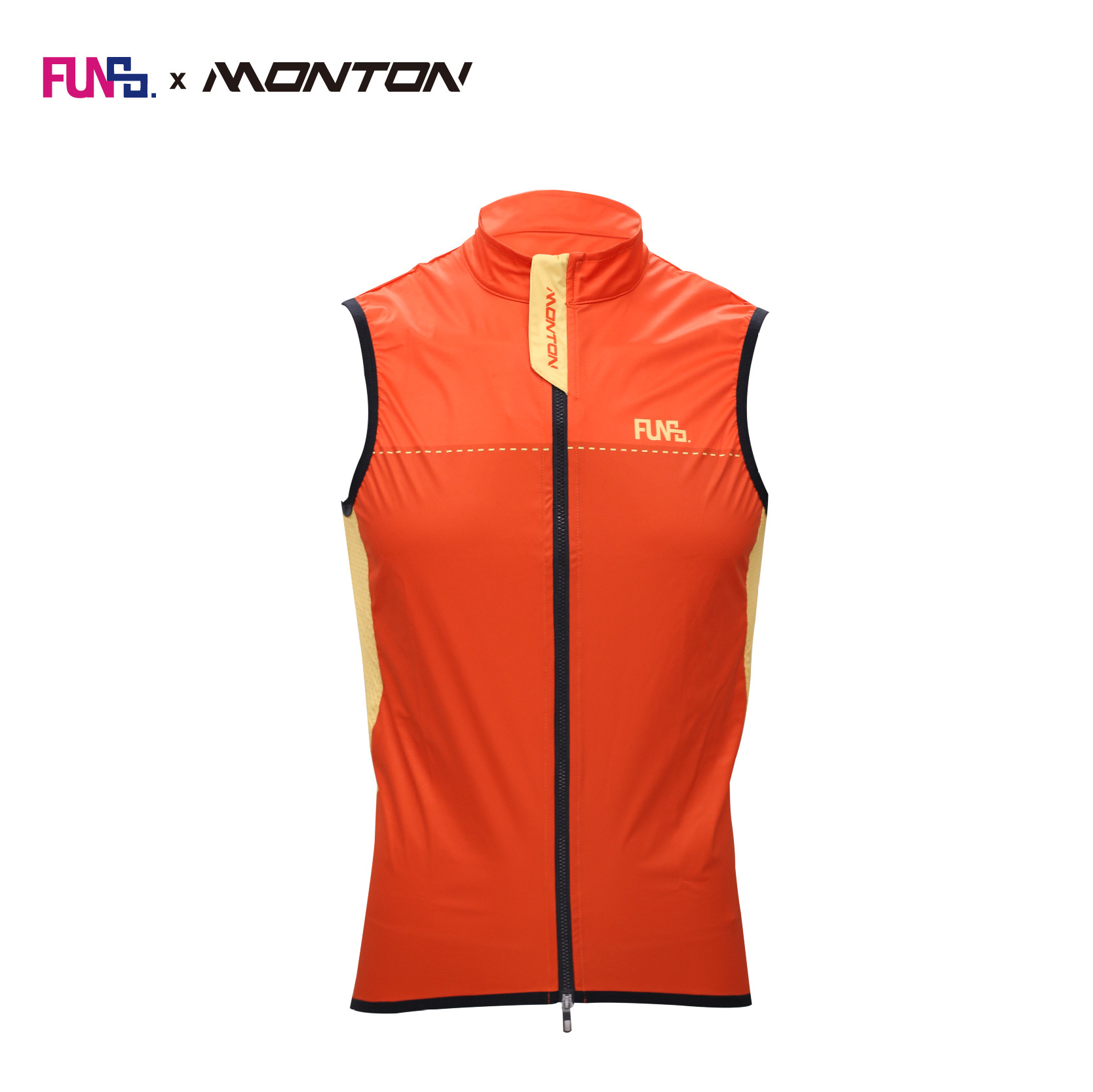 FUN8 橙紅防風背心